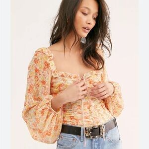 Free People Mabel Blouse
